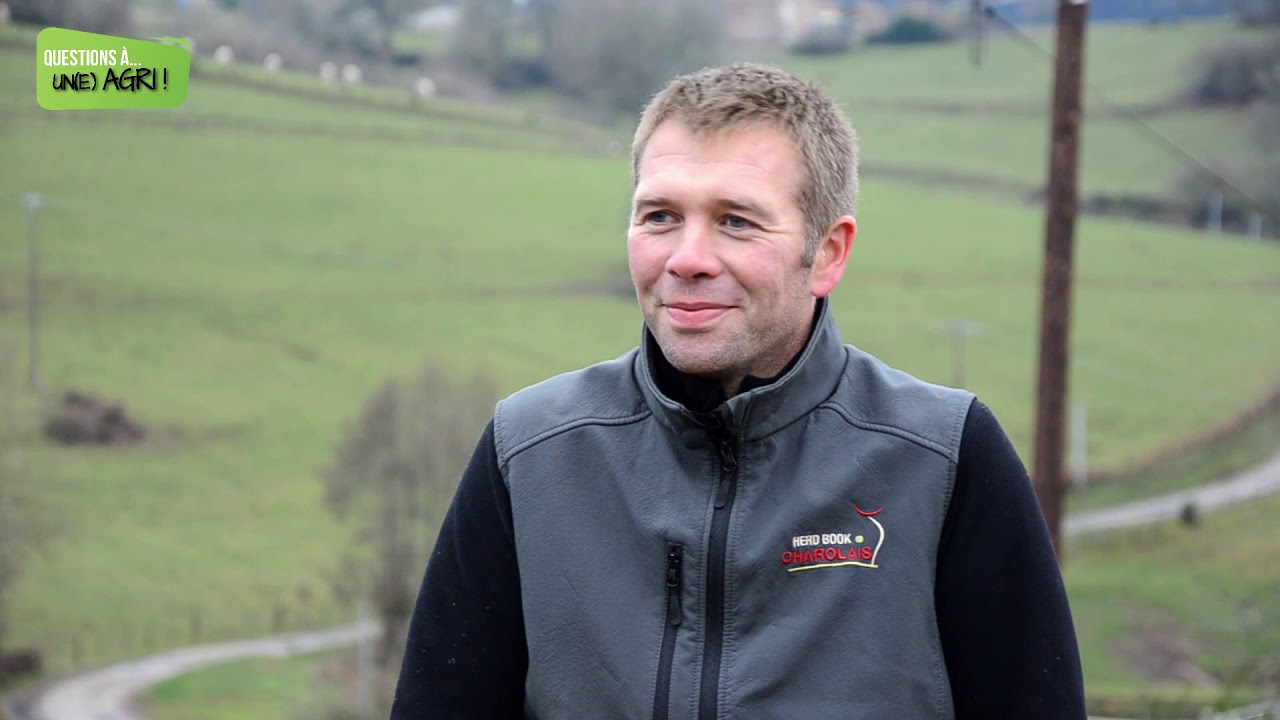 Questions à un(e) agri : Laurent Goujat, éleveur vaches allaitantes Charolaise
