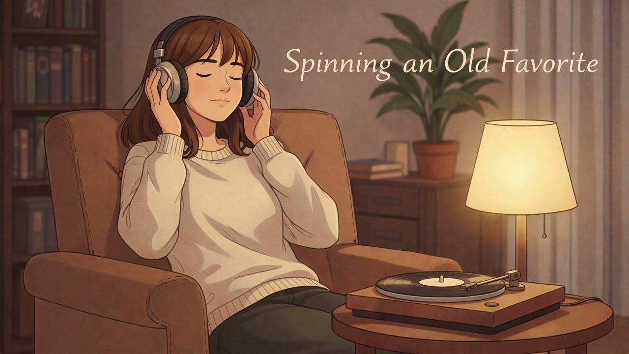 🎧 Spinning an Old Favorite — Late-Night Lo-fi for Quiet Memories【ZynthTone】