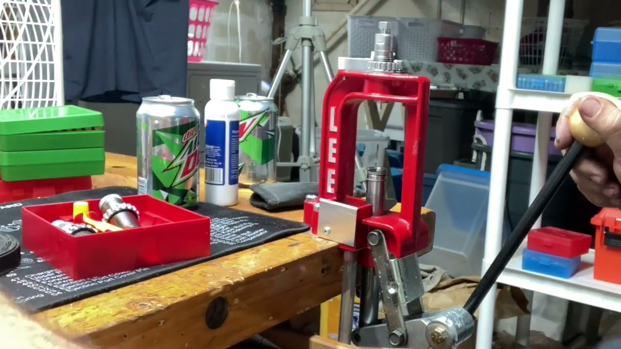 Reloading 223/5 56 on Lee Breech Lock Challenger Kit - Practice / Training Ammo