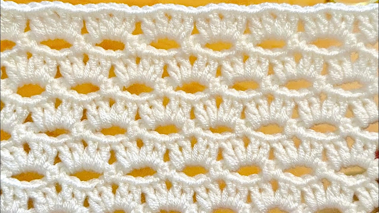 Amazing Easy Crochet Pattern for Baby Blankets & Shawls | Beautiful Crochet Stitch for Beginners