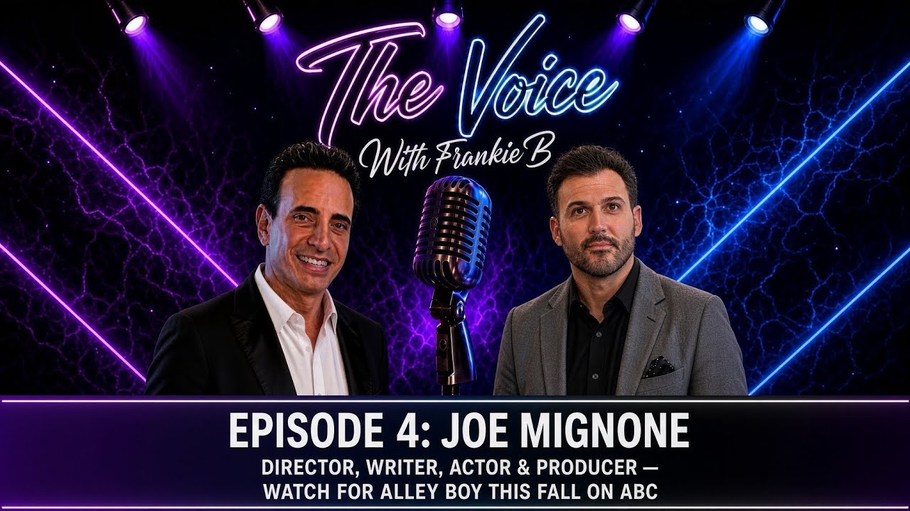 The Voice с Фрэнки Би, эп. 4: Джо Миньоне, сценарист, продюсер, актёр и режиссёр &mdash; сериал Alley Boy