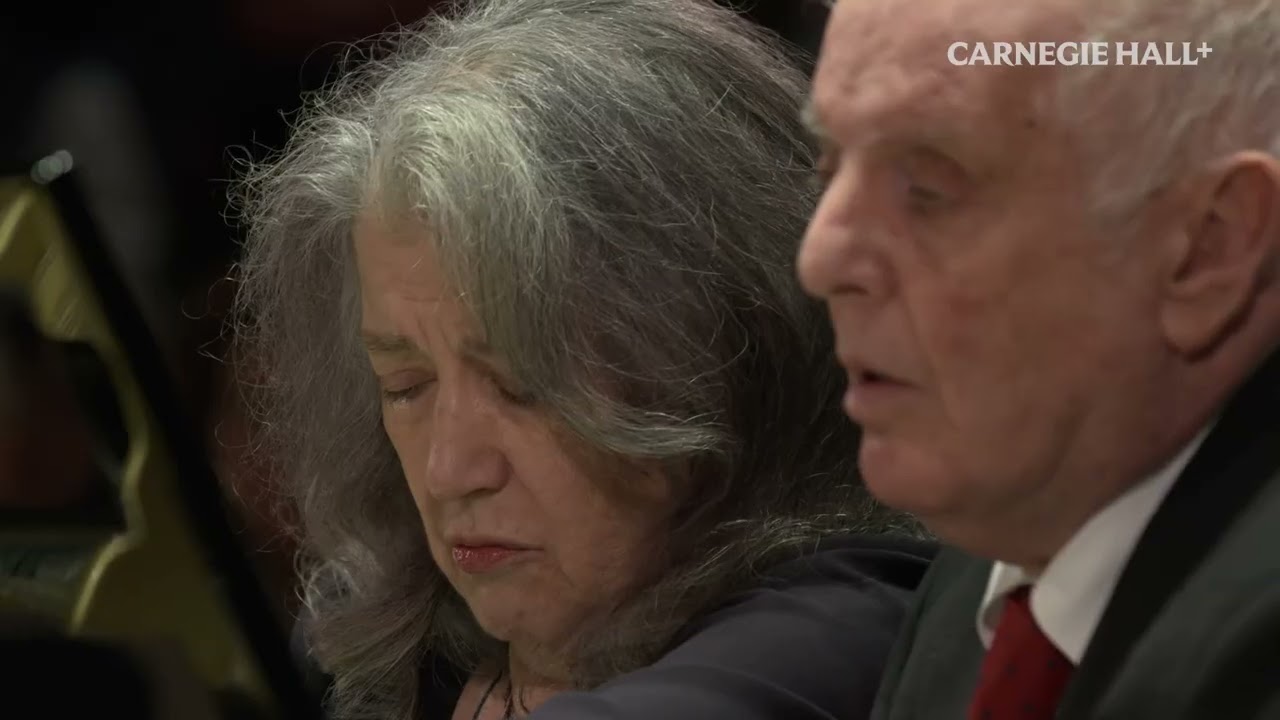 Ravel’s “Ma mère l’Oye”: Martha Argerich and Daniel Barenboim | Carnegie Hall+