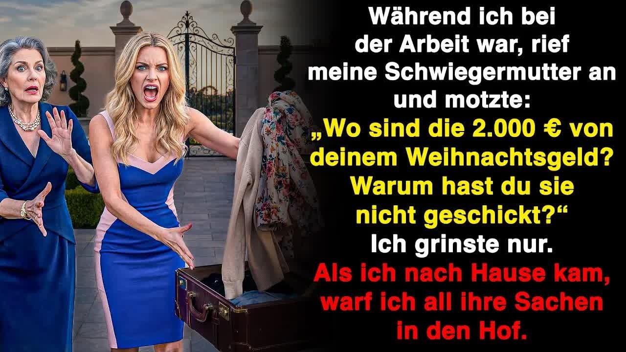 3 Tage vor der Reise kam ich heim  Die Tasche meiner Schwägerin stand vor der Tür  Mein Mann …