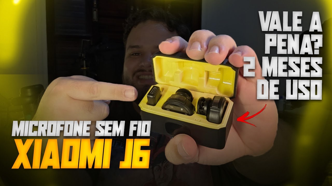 Microfone J6 | 2 meses de uso | Vale a pena? | Segundas Impressões