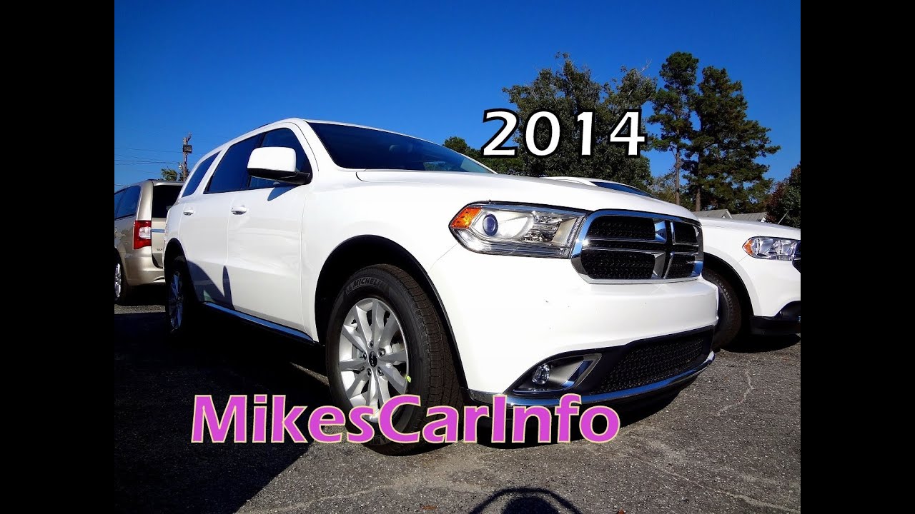 👉 2014 DODGE DURANGO SXT