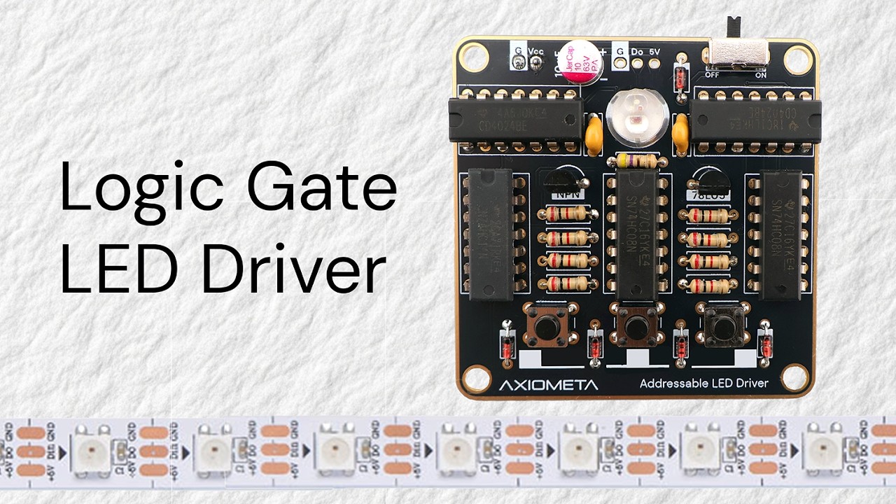 Controlling NeoPixel LEDs Without a Microcontroller