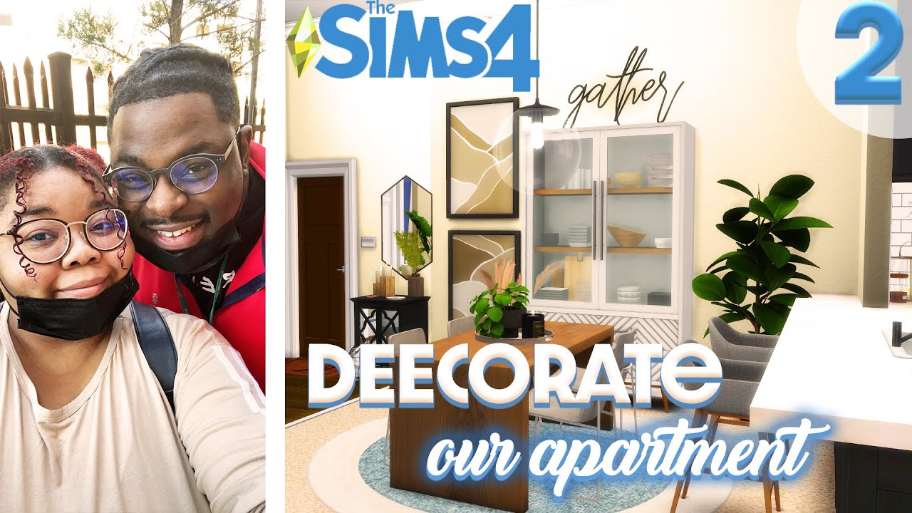 DEEcorate our NEW Apartment in The Sims 4 wiff US 🛋️ #2 Kitchen Remodel & Dining Room