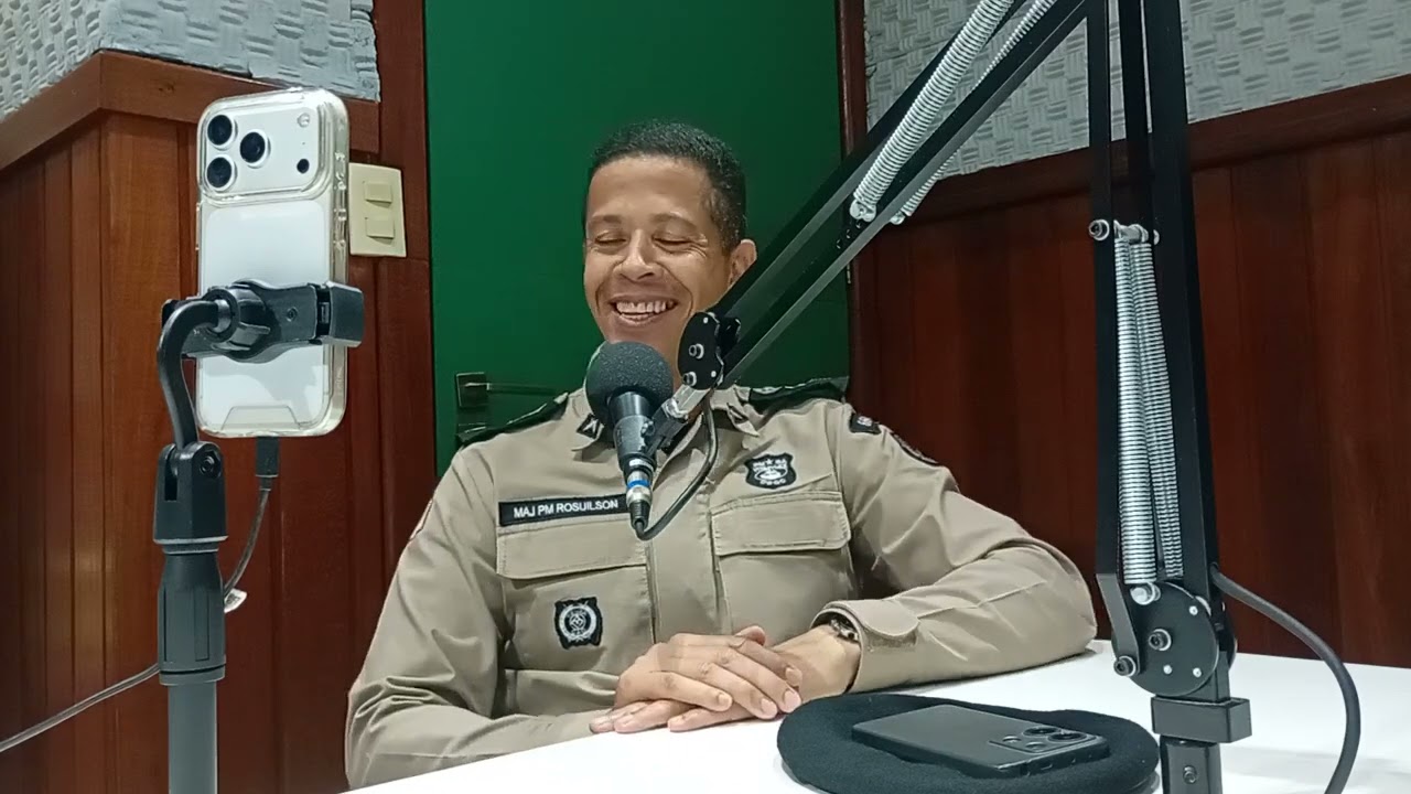 Major Rosuilson participa do Programa Juliene Vieira e destaca avanços na 66ª CIPM