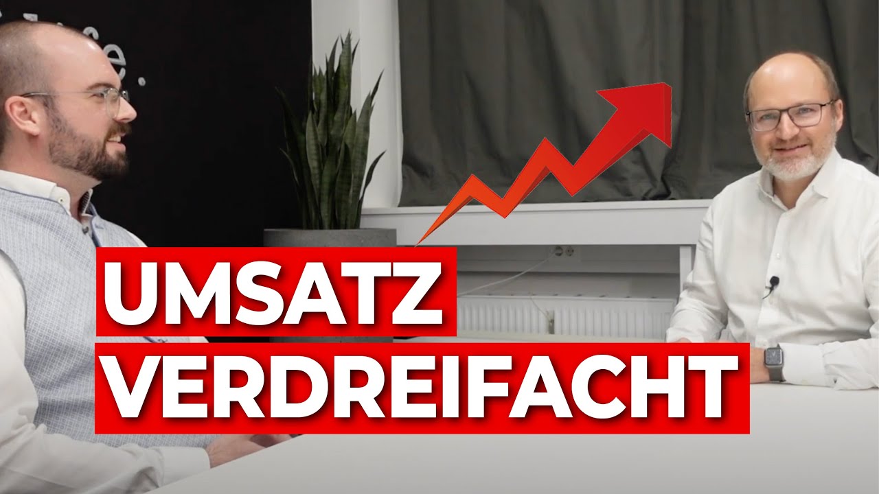 Als Immobilienmakler Umsatz & Personal in diesem Jahr verdreifacht!