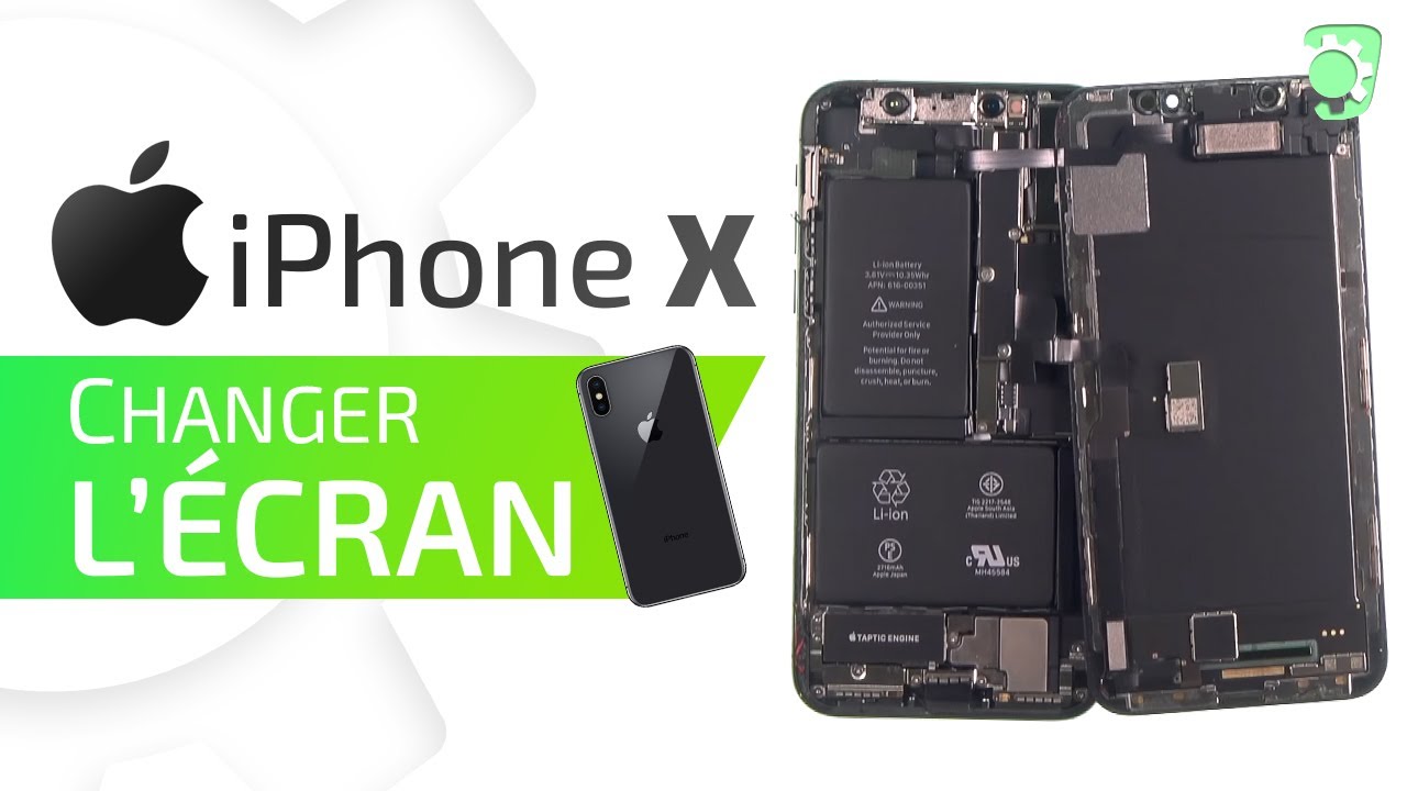 Comment changer l'écran cassé de l'iPhone X ?  Tuto Brico-Phone