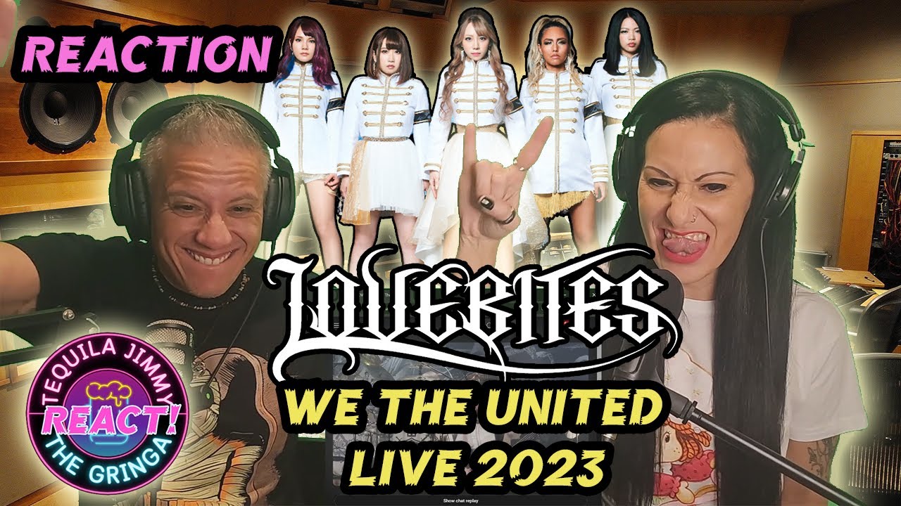 LOVEBITTEN AGAIN!! - LOVEBITES - WE THE UNITED LIVE 2023 - REACTION