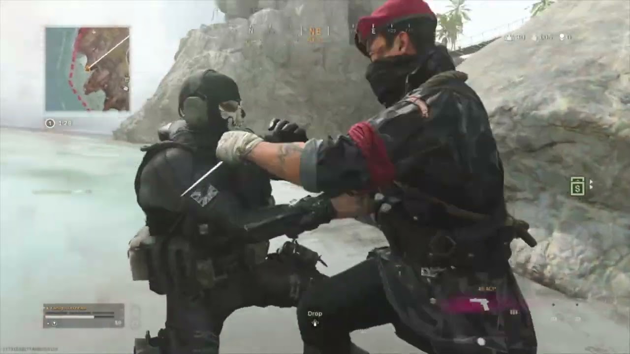 Warzone Vanguard Season Four Execution .. Butcher Carver Finishing Move (Standard vs Down)