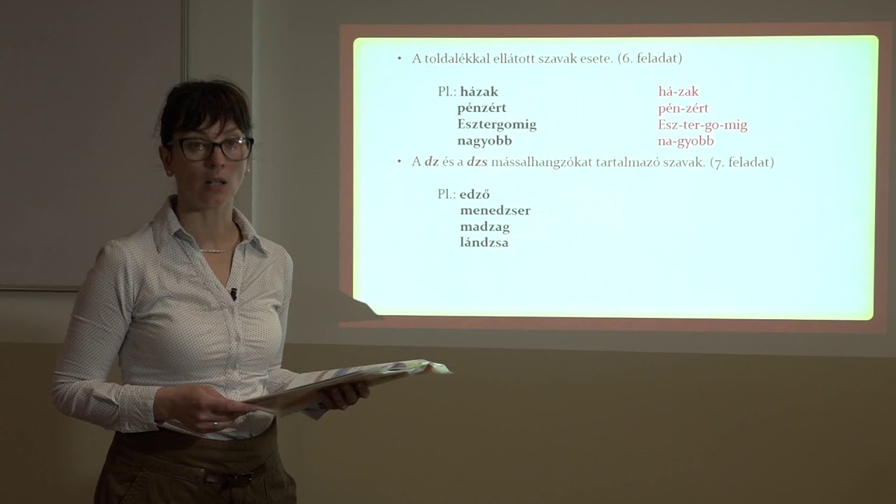 A szótagolás szabályai