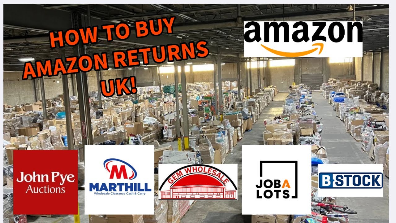 Как купить поддоны Amazon Returns в Великобритании! (Ссылки в описании)