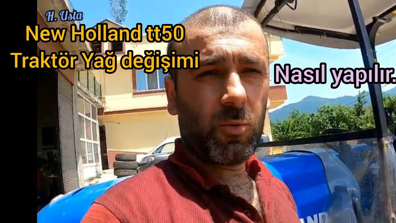 New Holland tt50 Traktör Yağ değişimi | Nasıl yapılır