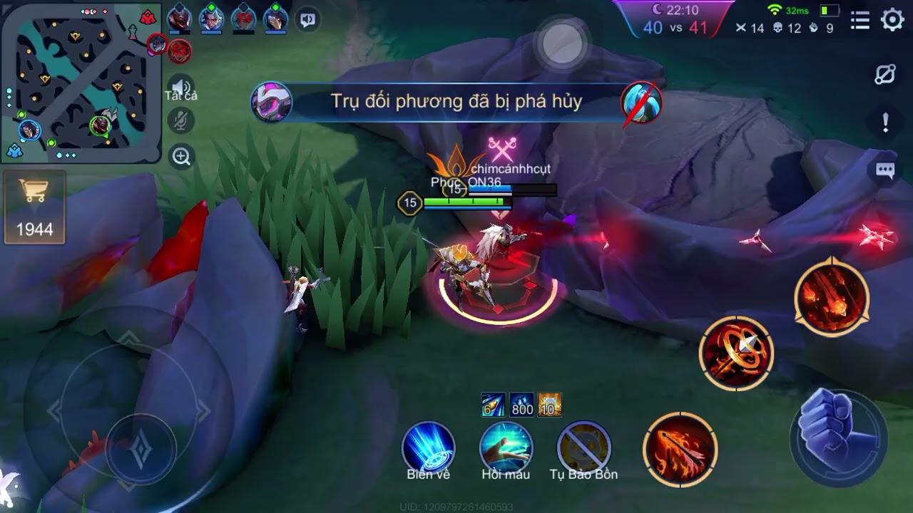 Chơi liên quân mobi thuiii