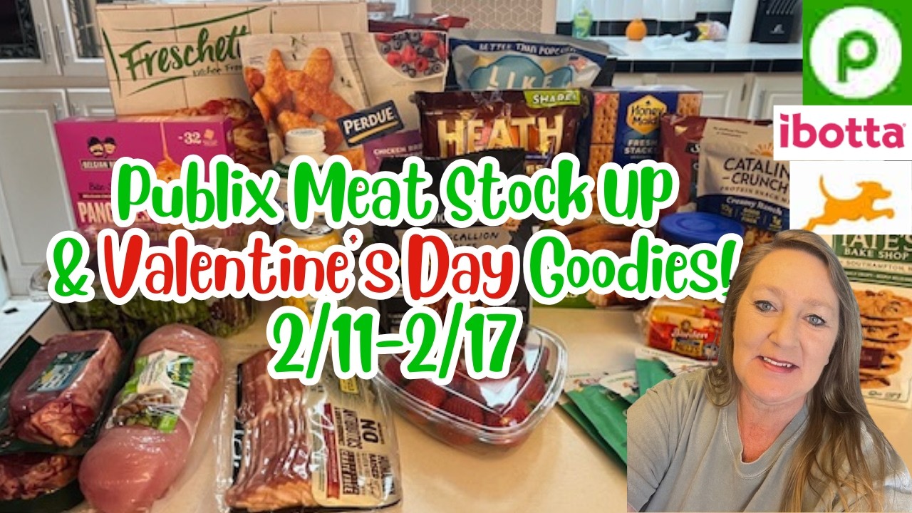 Акция Publix на мясные продукты и товары ко Дню святого Валентина! 11-17 февраля #publix #еда #эк...