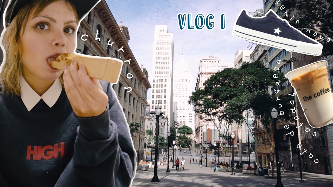 diários de sp: vlog do fim de semana / tênis novo, the coffee, skate & comidas! (vlog 01)