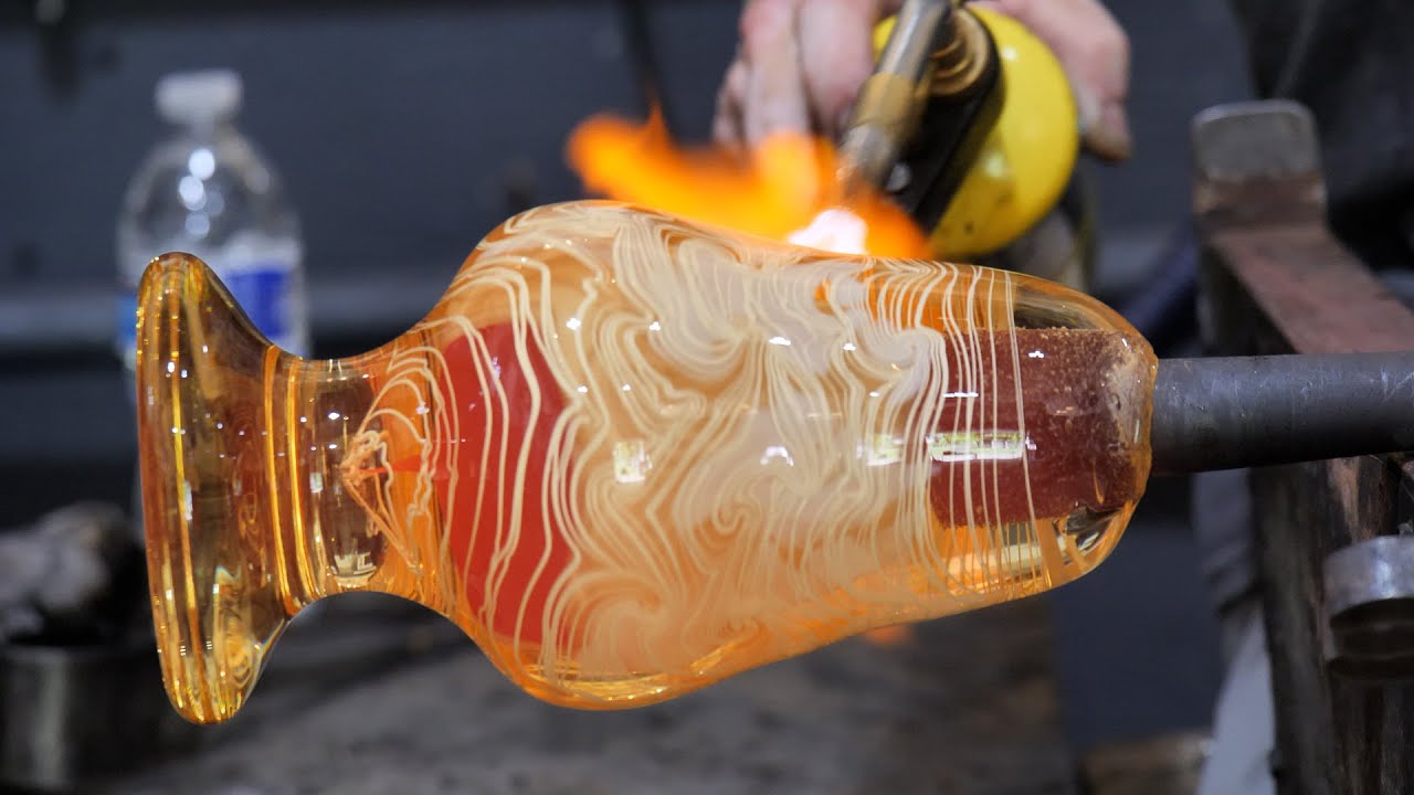 Glen Echo Glassworks Live Stream,: Neon Cane Ornaments, today.