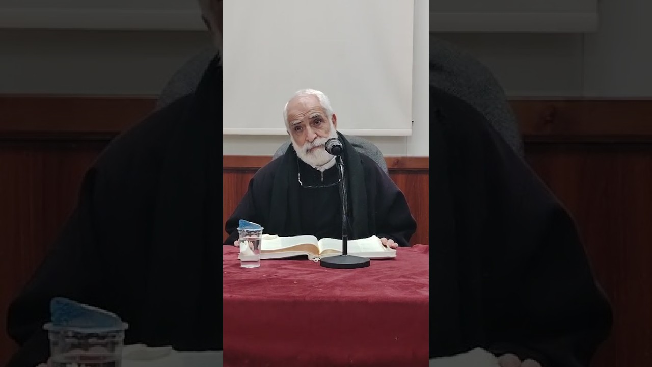 المحاضرة الروحيه لقدس الأب الدكتور إبراهيم دبور بعنوان الخطيئة وخروج آدم من الفردوس