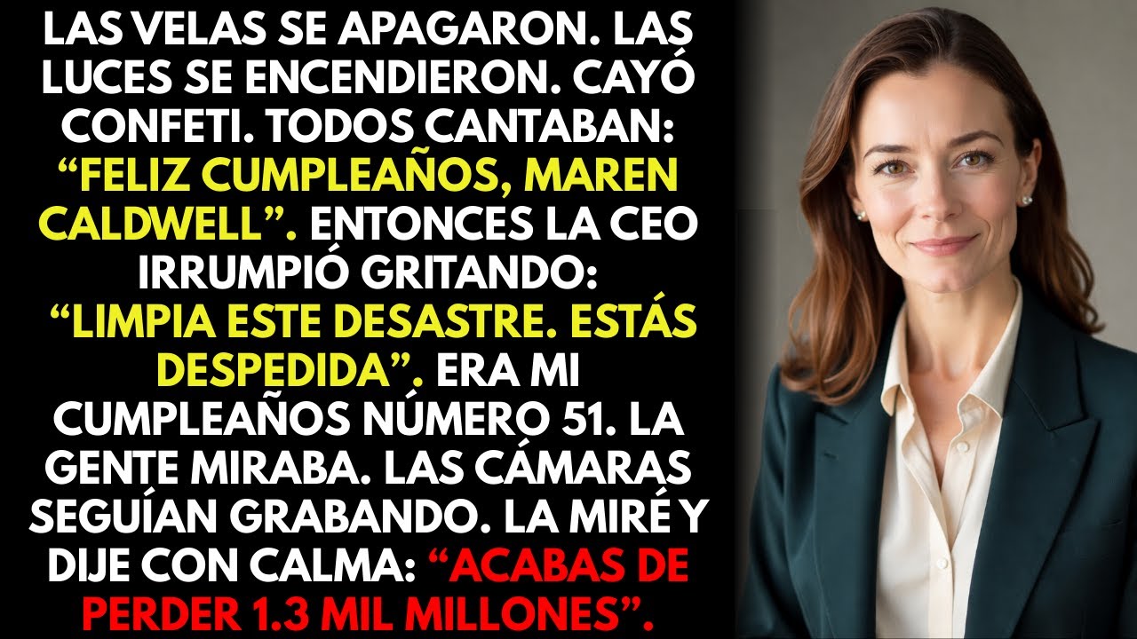 Me despidió con 51 años. A la mañana siguiente desaparecieron 1,3B de la empresa