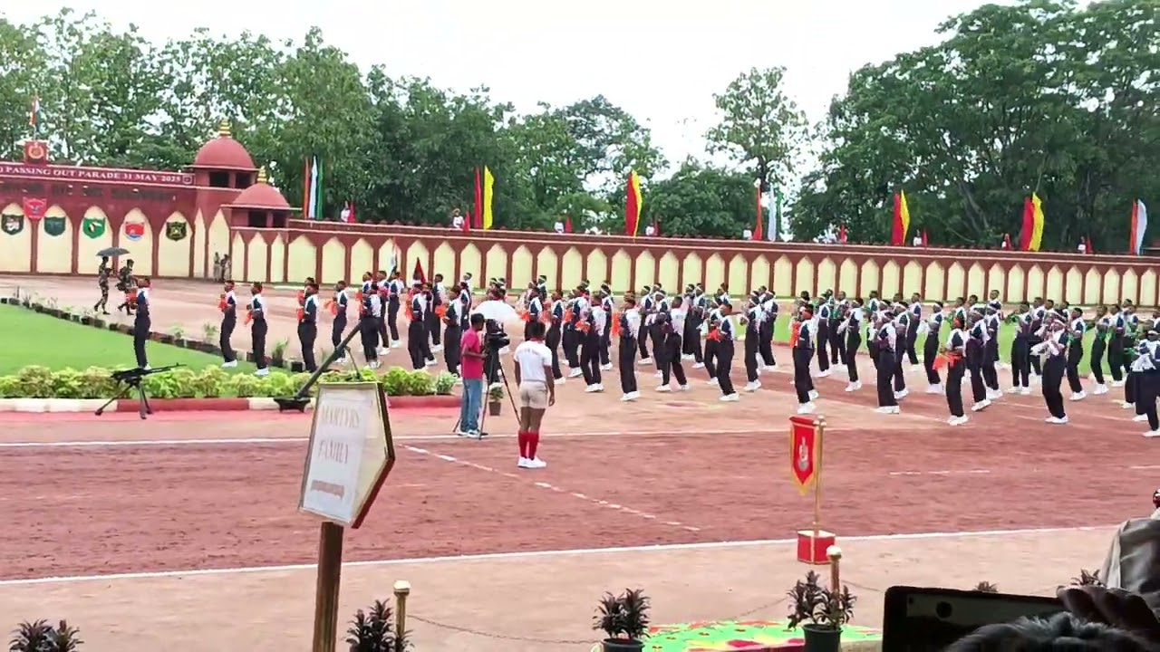 SSB paramilitary passing out parade 