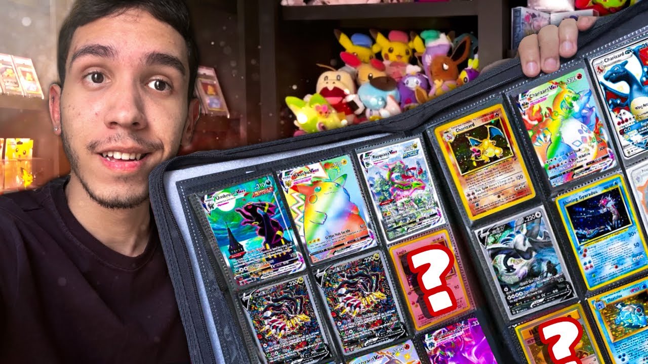 Essa é minha coleção de Cartas Pokemon