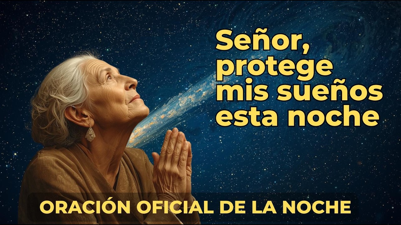 Oración nocturna para dormir en paz bajo la protección de Dios