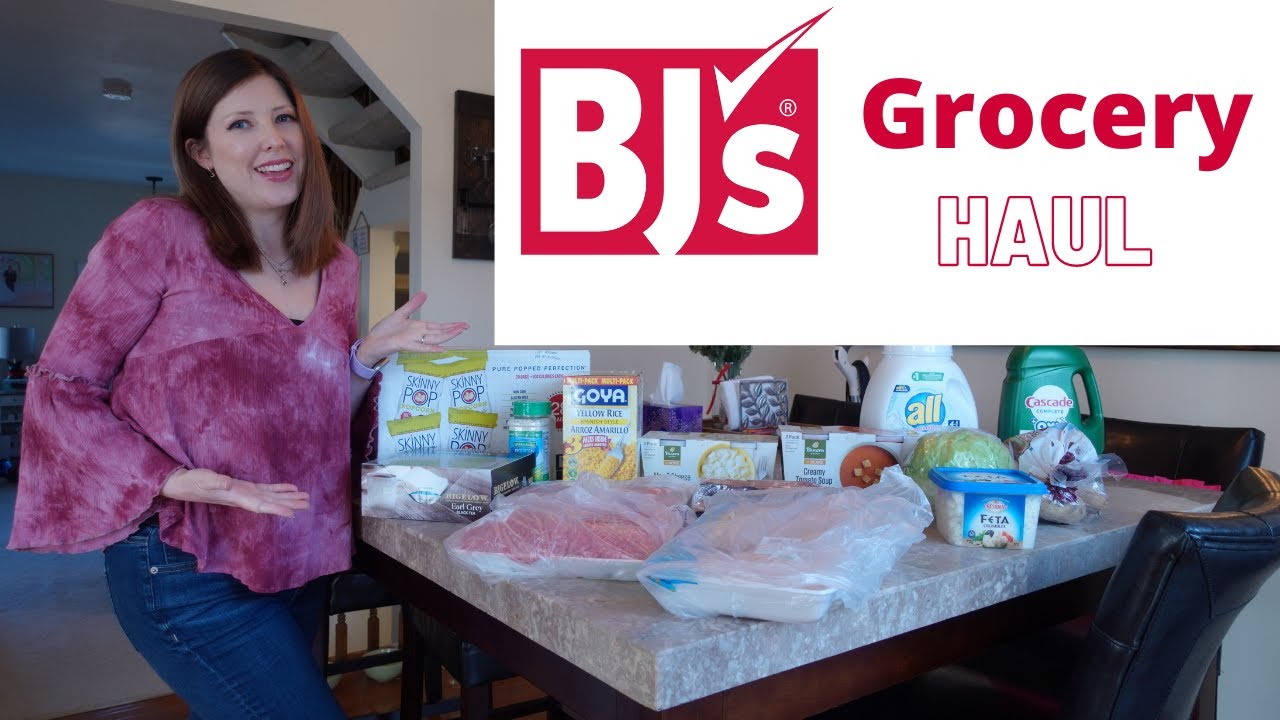 BJ's Wholesale Club Haul | Restocking Fridge and Household Essentials