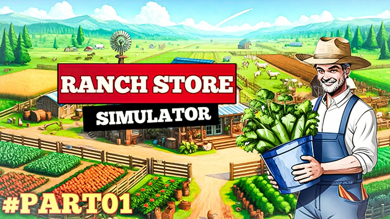 RANCH FARM & STORE SIMULATOR MOBILE GAMEPLAY #part1