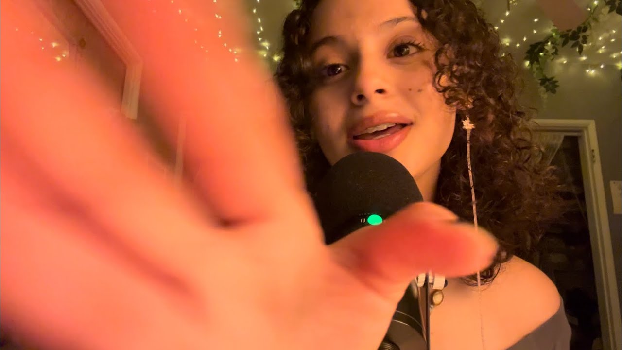 ASMR - singing you to sleep 🎶 + hand movements 💫