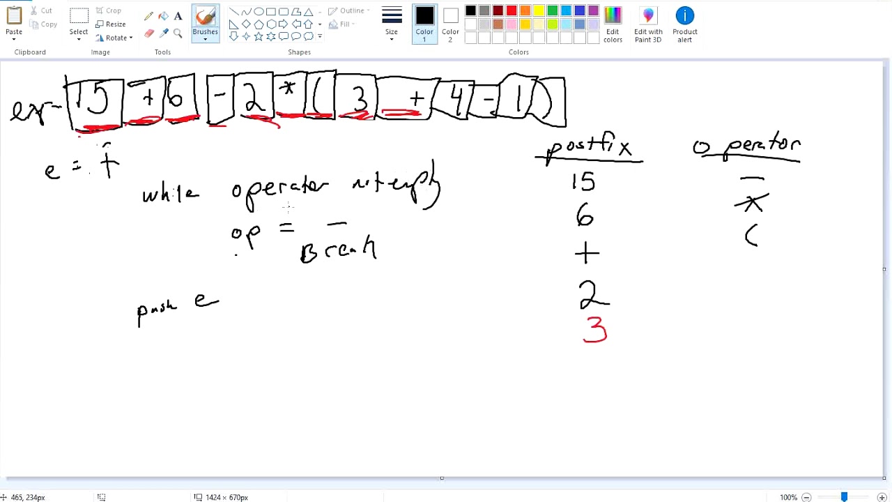 Lesson 5 Part 2 Shunting Algorithm