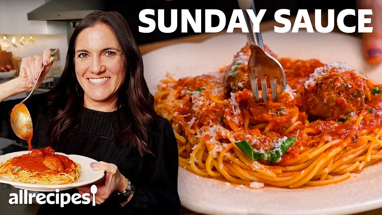 How to Make Sunday Sauce & Meatballs | Allrecipes