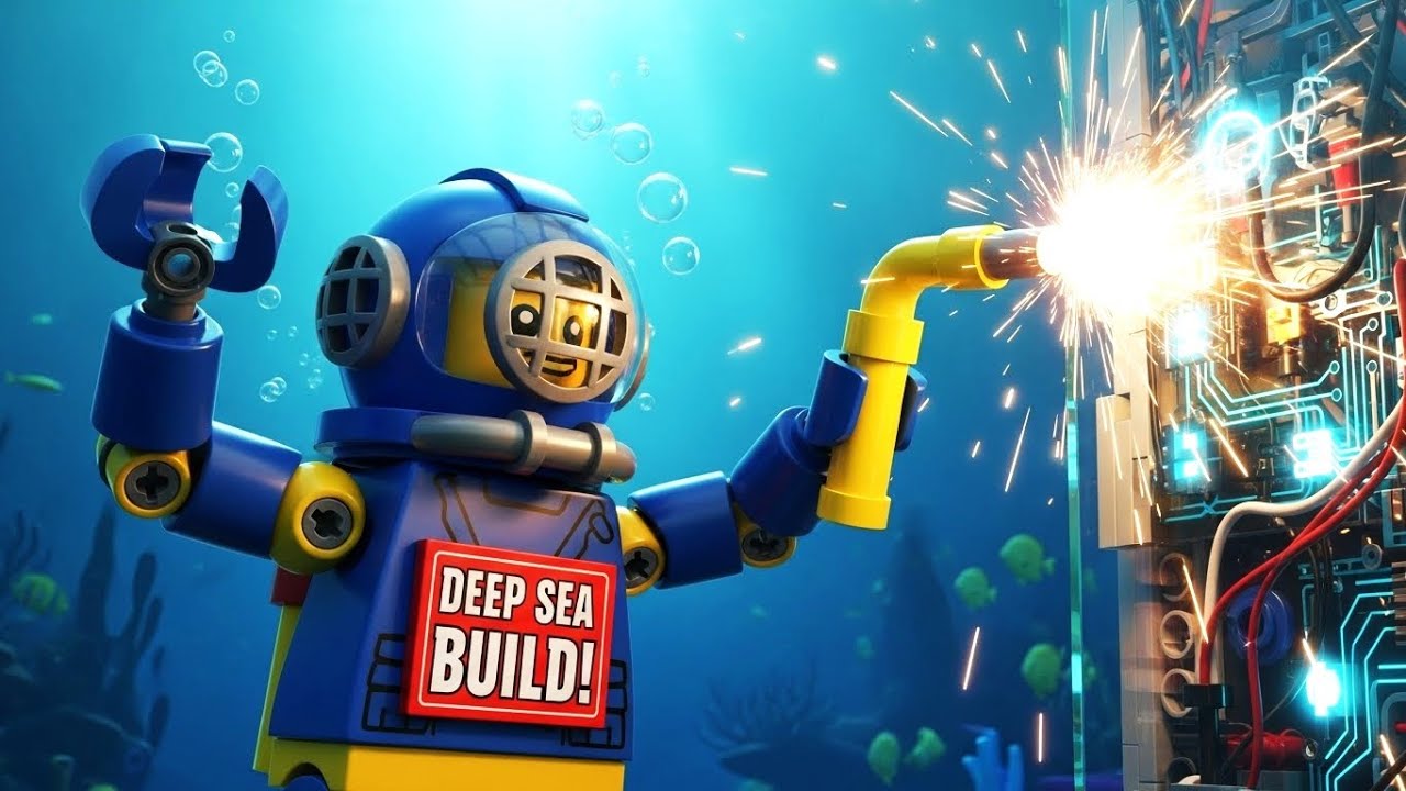 Building a Massive LEGO Aqua Base: Deep Sea Frontier!
