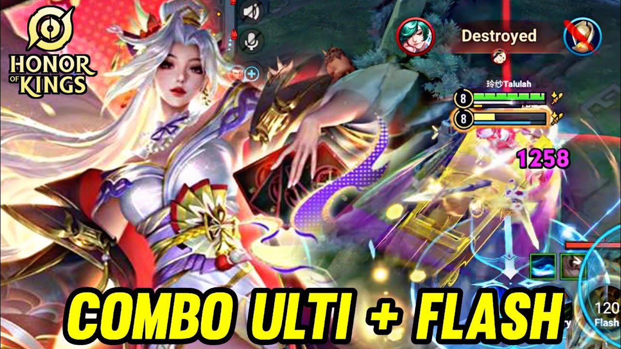HOK : MAI SHIRANUI GAMEPLAY | COMBO ULTI + FLASH - HONOR OF KINGS