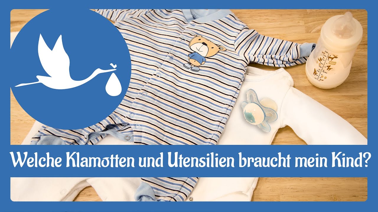 Nach der Geburt: Welche Klamotten und Utensilien braucht mein Kind?