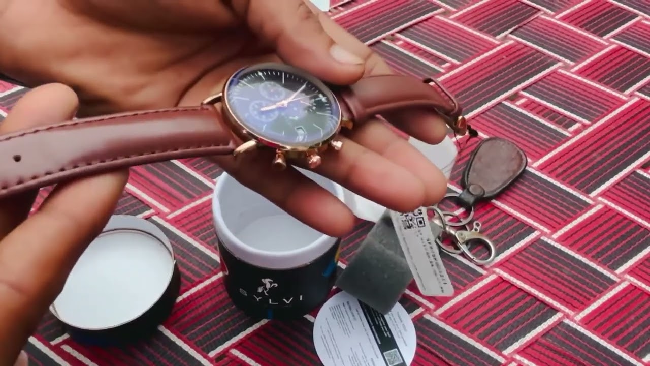 sylvi Watch UnBoxing #taajvlogs00 #sylviwatch 