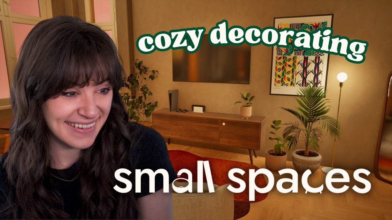 I Tried the Coziest Decorating Game Ever | Small Spaces