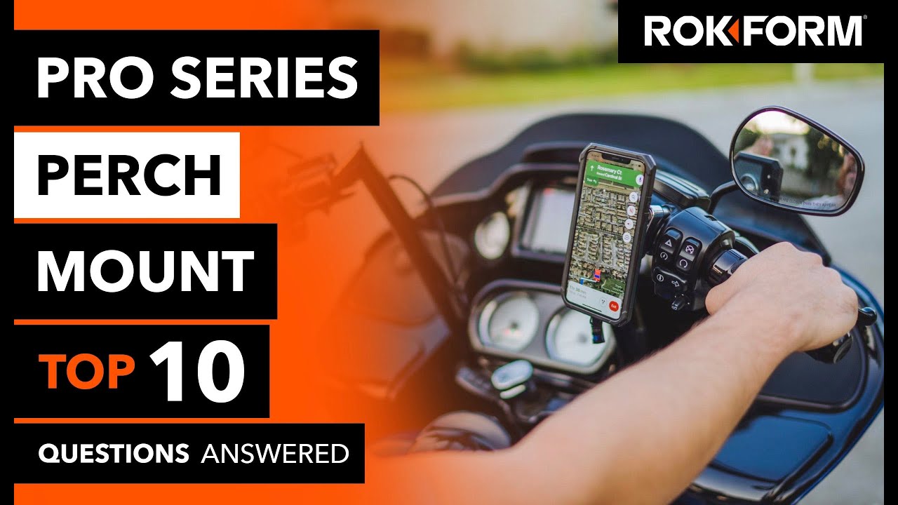ROKFORM Pro Series Motorcycle Perch Phone Mount -  Top 10 FAQs & Answers
