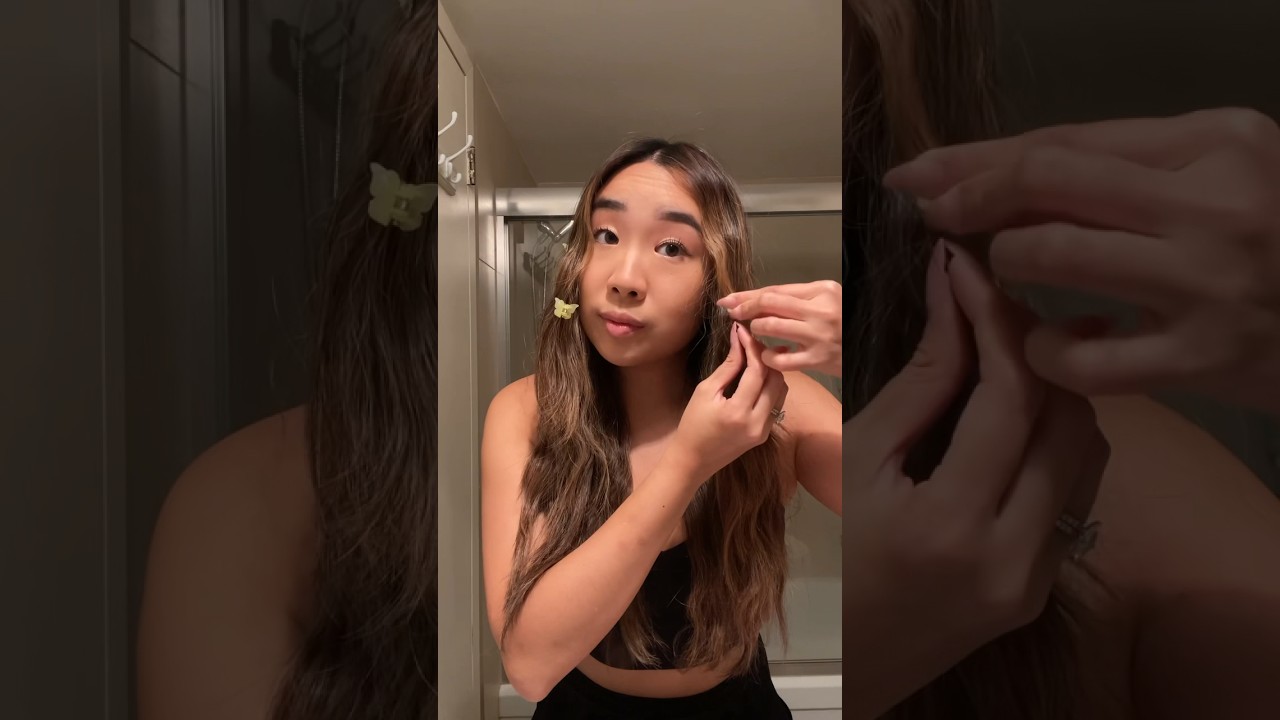 mermaid hair tutorial 🧜&zwj;♀️ #crimpingtool #mermaidhair #crimpedhair #hairtutorial #summerhair