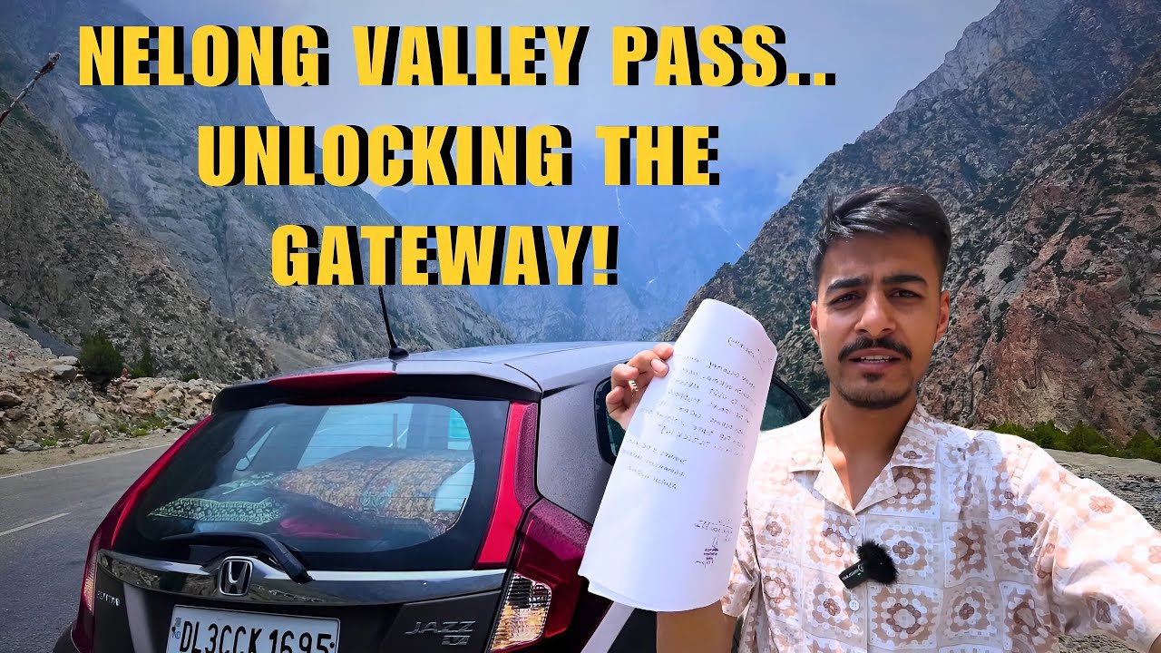 Nelong valley🏞️ pass process Done🤠(No Charges❎) Full Information | Latest Gangotri Road Conditions |