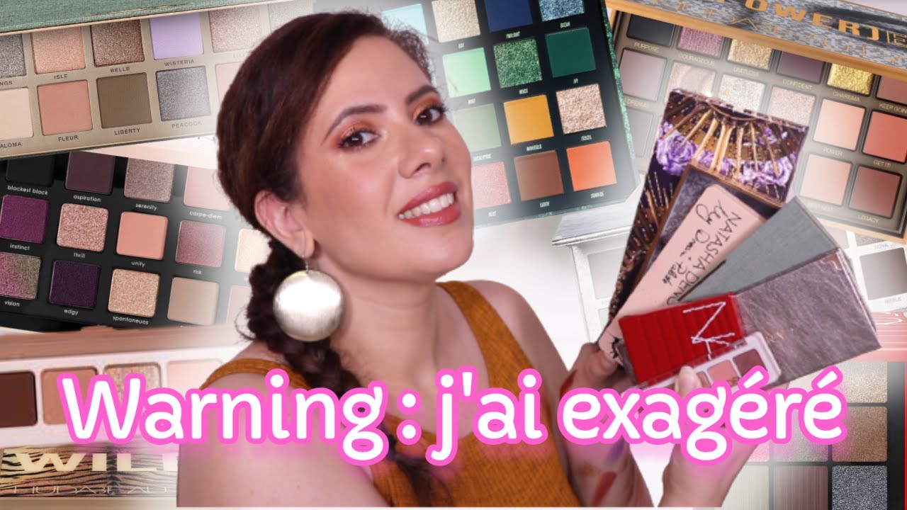 Les MEILLEURES PALETTES pour l'AUTOMNE 2022 | TOP10+ (Mdr) Palettes Favorites !