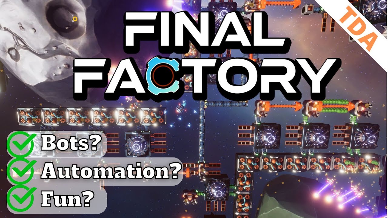 Design your own space stations! | Final Factory