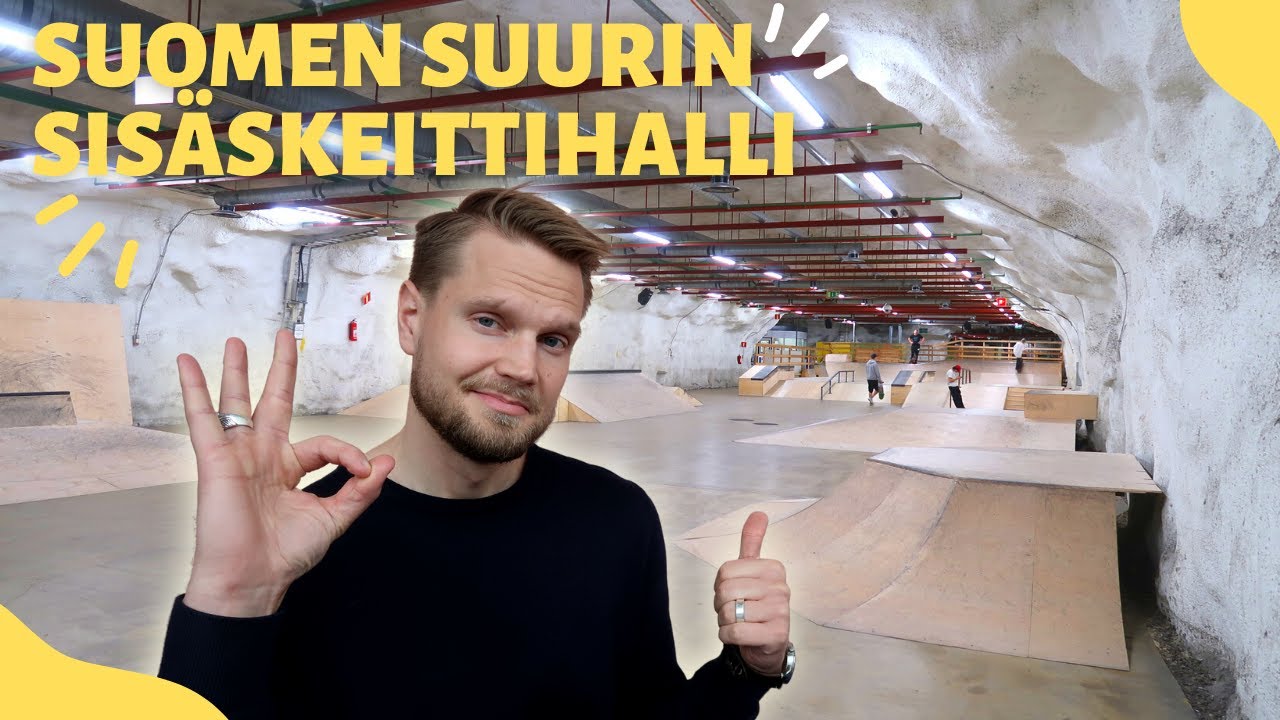 Kontulan Skeittihalli - Suomen Suurin Sisäskeittihalli