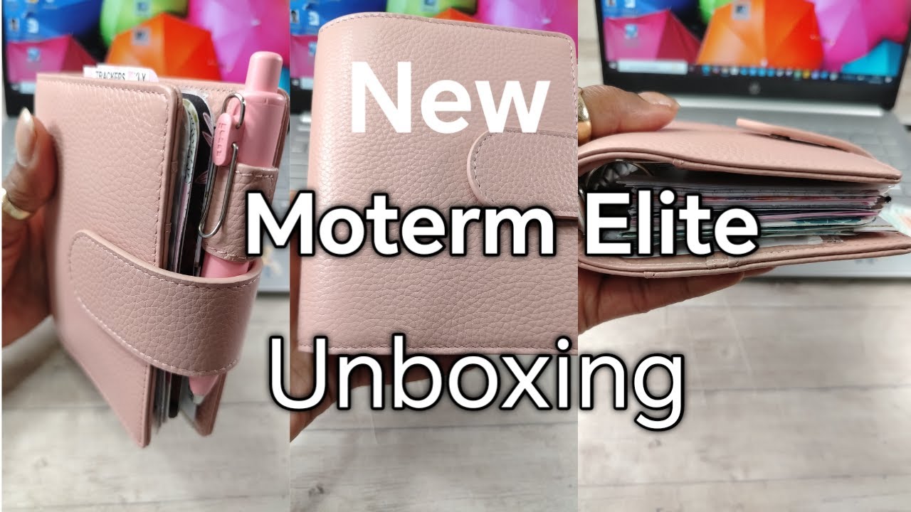 Unboxing My Self Care Moterm Elite A7 Pocket Planner/Wallet Haul & Set Up