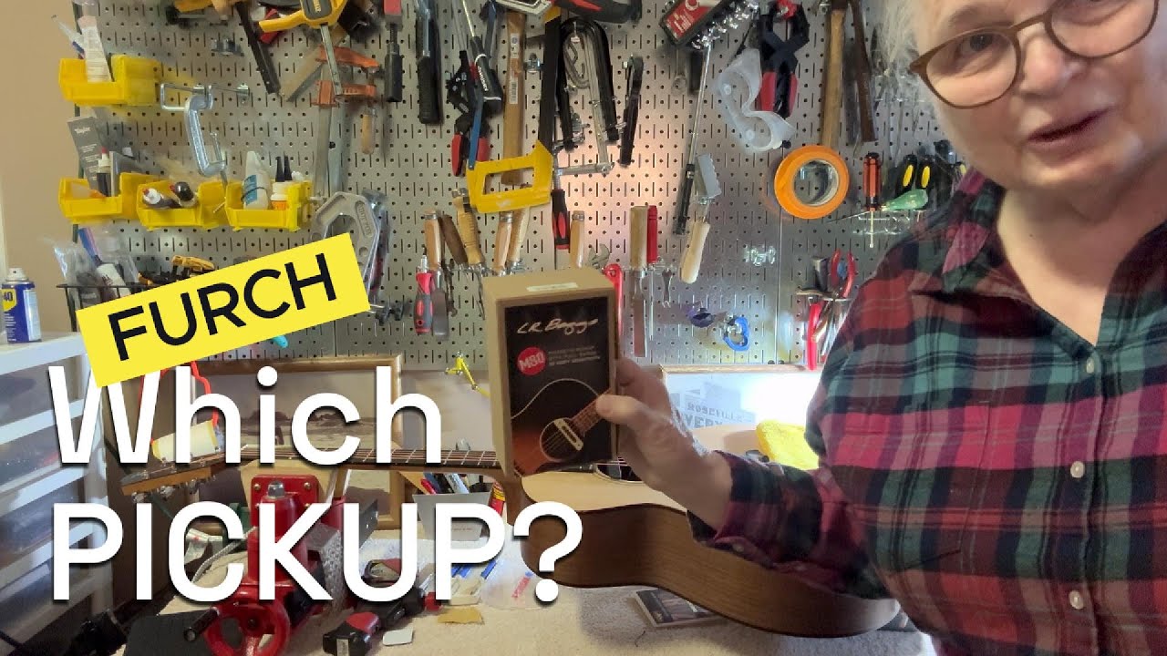 Furch Baritone GUITAR Pickup Install ** FISHMAN Rare Earth vs LR Baggs M80 ** HELP ME DECIDE!