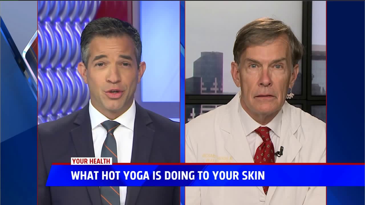 Fox5 - What Hot Yoga is Doing To Your Skin - August 23, 2017