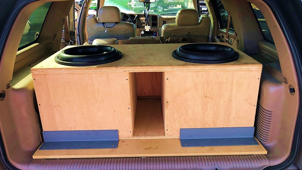 2 15S NO WALL SUBWOOFER BUILD