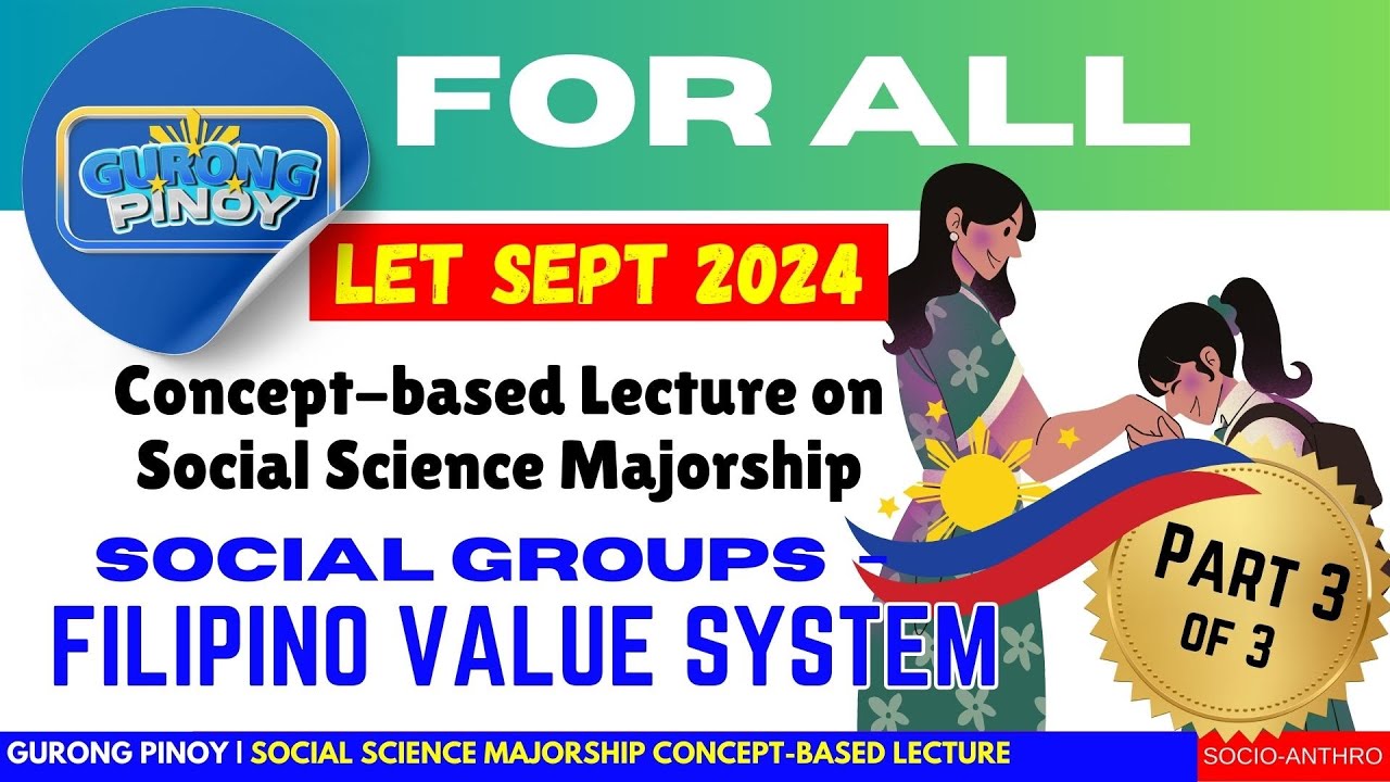 LET REVIEW | Gurong Pinoy - SOCIOLOGY ANTHROPOLOGY [Part 3 of 3] Social Science Majorship - FOR ALL
