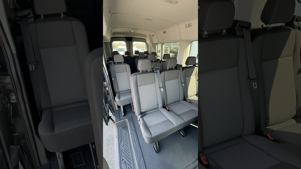 Seating Removal in the 2025 Ford Transit 350 Passenger